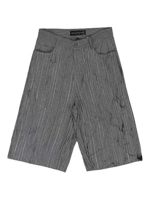 Who Decides War exposed-seam shorts Grey 1120680021SS24
