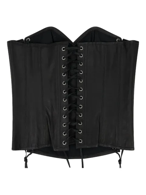 Who Decides War Window drawstring corset Black 3110080002SS24