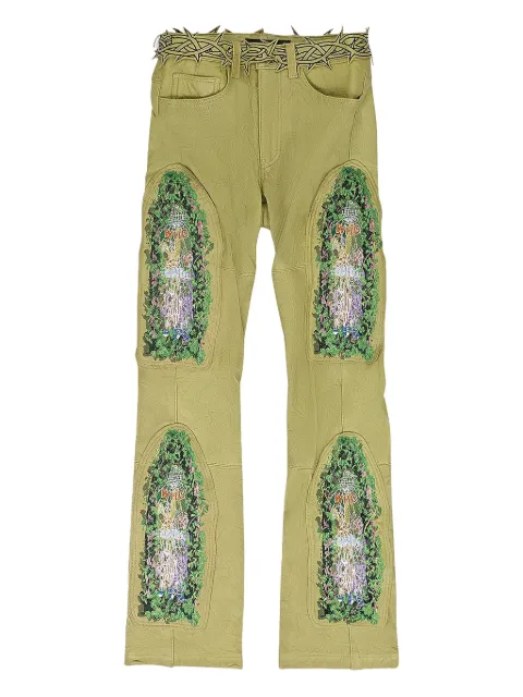 Who Decides War Garden Glass jeans Green 11200680022AW23