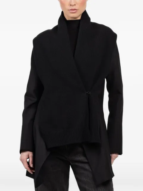 IBRIGU asymmetrical kimono jacket Black 14IBKWO010BLACK1