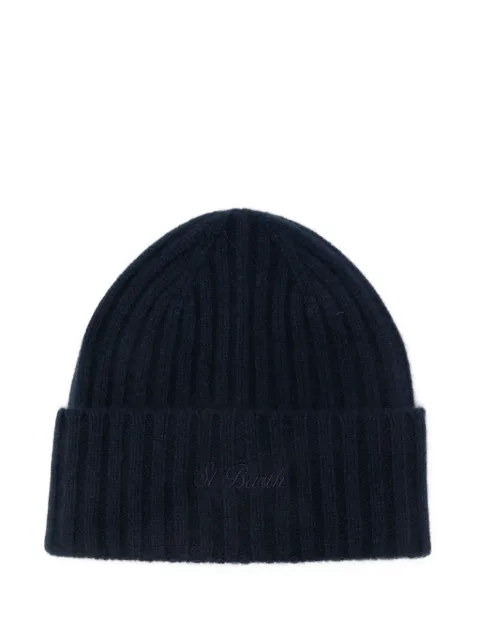 MC2 Saint Barth Wengen cashmere beanie hat Blue WENG025