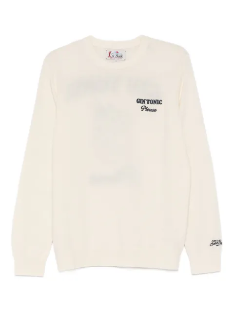 MC2 Saint Barth Heron long-sleeve sweater Neutrals HER0005