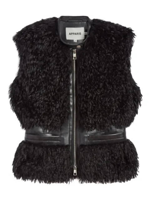 Apparis Cleo zip vest Black CLEOVEST