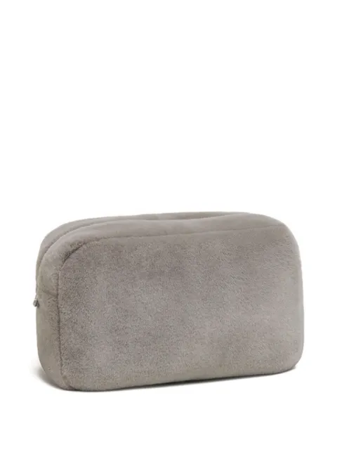 Apparis Jumbo Noor top-zip make-up bag Grey JUMBONOORPOCHETTE