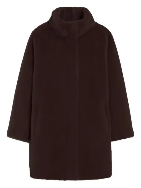 Apparis Blair funnel-neck coat Brown BLAIRCOAT