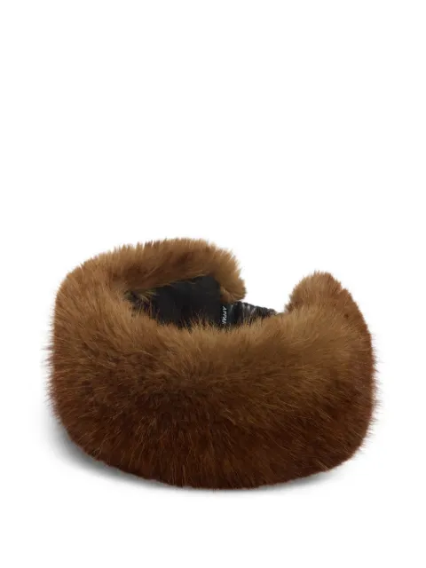Apparis Eleni headband Brown ELENIMINKHEADBAND