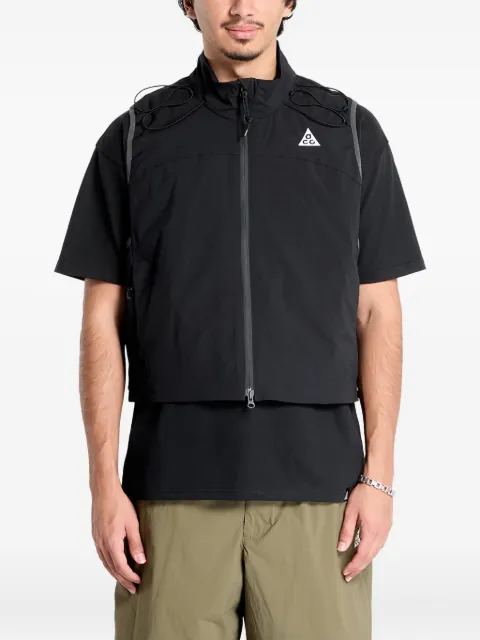 Nike Death Bloom zip-detail gilet Black HV0600010