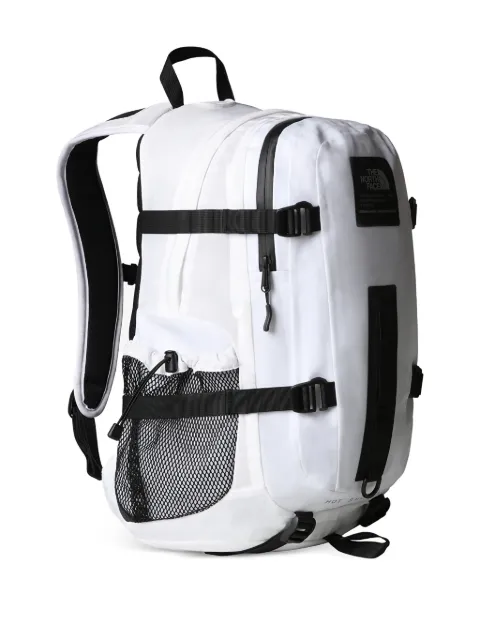 The North Face hot shot buckle backpack White NF0A8EEXFN41