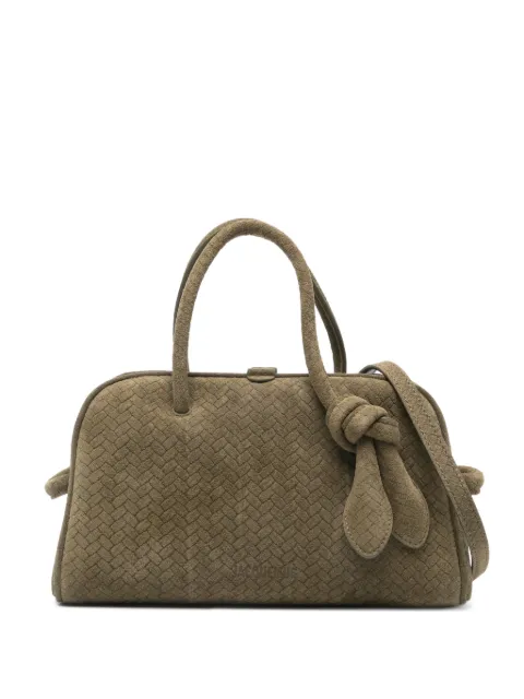 Jacquemus small Turismo woven tote bag Green BAW00416AC39A02