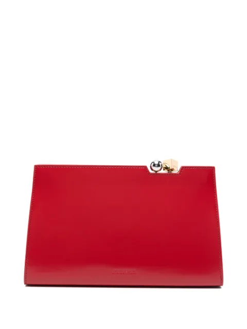 Jacquemus Le Salon logo-embossed shoulder bag Red BAW00452AC18A01