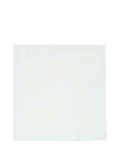 Jacquemus animal-print scarf Blue ACU00824AW00263