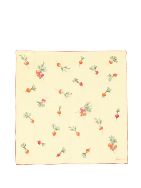 Jacquemus the Radish scarf Yellow ACU00821AW00263