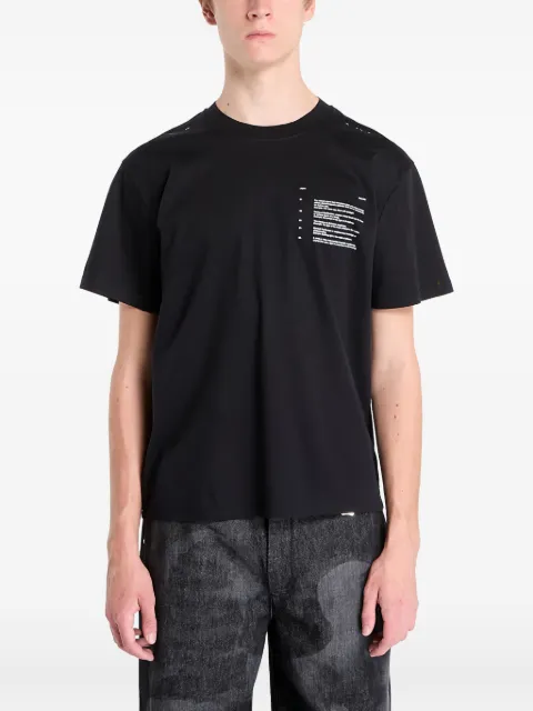 HELIOT EMIL Photon T-shirt Black AW25M09150BLK01