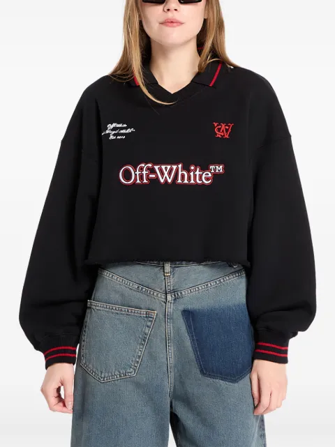 Off-White Sporty sweatshirt Black OWBA07BF25FLE0011026