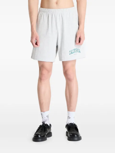 Sporty & Rich elasticated gym short Grey SH039622501GY03