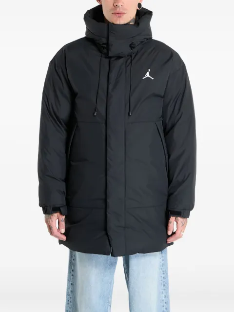 Jordan hooded quilted coat Black HV0538010