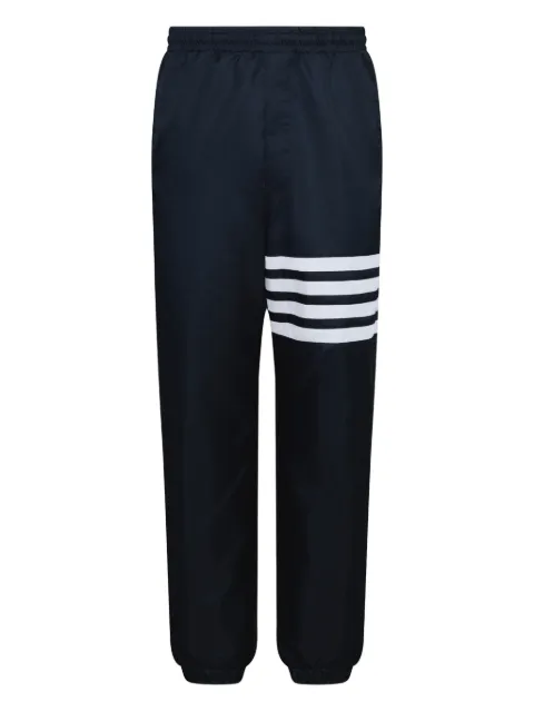 Thom Browne 4-Bar elasticated-waistband trousers Blue MTU349CF1095