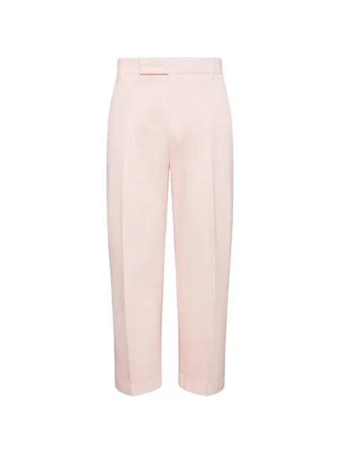 Thom Browne cotton twill utility trousers Pink MTU335WF0576