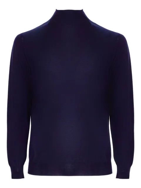Fedeli high-neck virgin-wool sweater Blue MU0079816