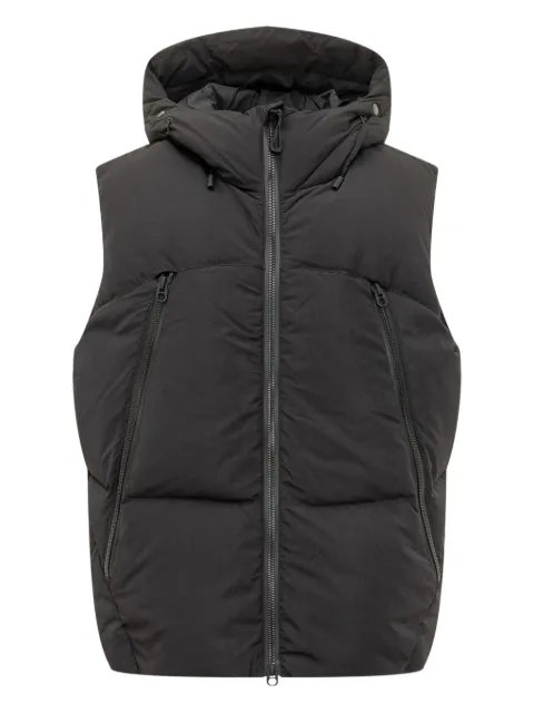 JG1 zip-details gilet Black JG1AW2503