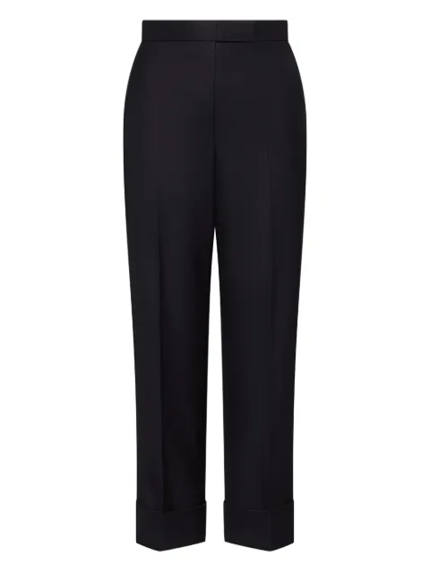Thom Browne tuxedo stripe wool trousers Black FTC507B00626