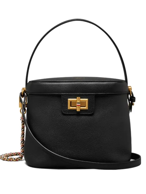 Thom Browne pebble grain box tote bag Black FAP500AL0105