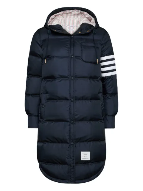 Thom Browne lightweight 4-bar parka Blue FOD105XF1095