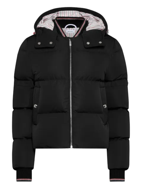 Thom Browne zip-up down jacket Black FBD074XF1090