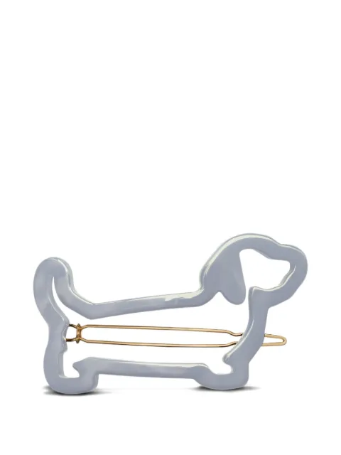 Thom Browne acetate Hector hair clip Grey FHA013AG0002