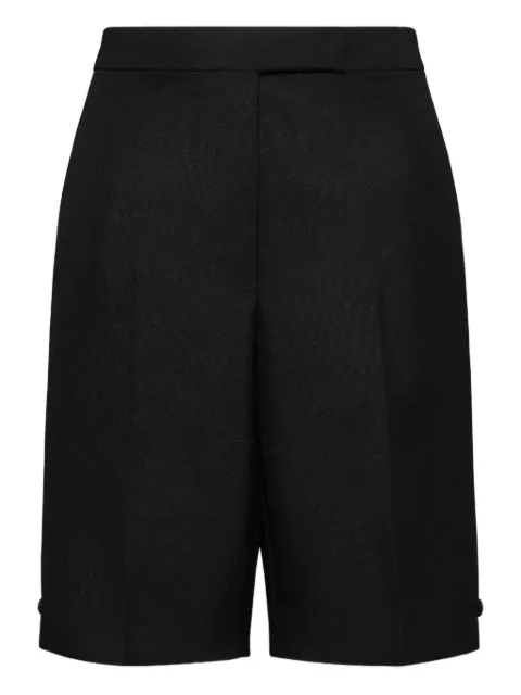 Thom Browne button bermuda shorts Black FTC508C00170