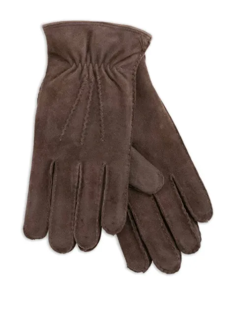 Barba stitched gloves Brown GLOVESF75