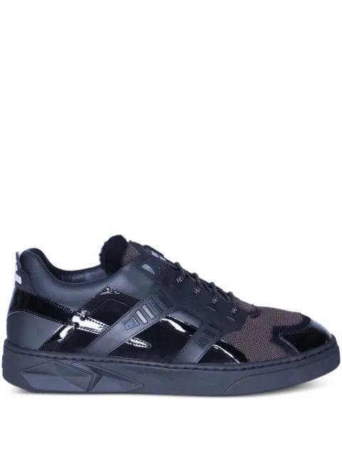 Hide&Jack lace-up sneakers Black 1LTHLMBLKBLKMTB