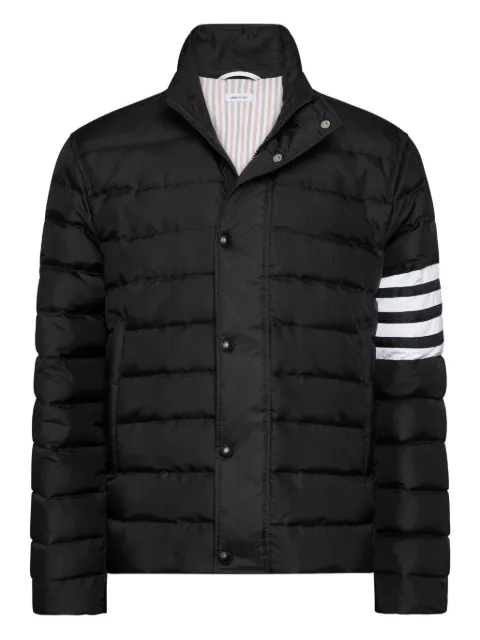 Thom Browne four-bar stripe-detail jacket Black MJD136XF1095