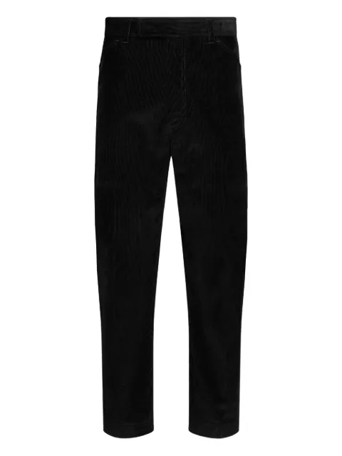 Thom Browne corduroy tapered chino trousers Black MTU334SF0920
