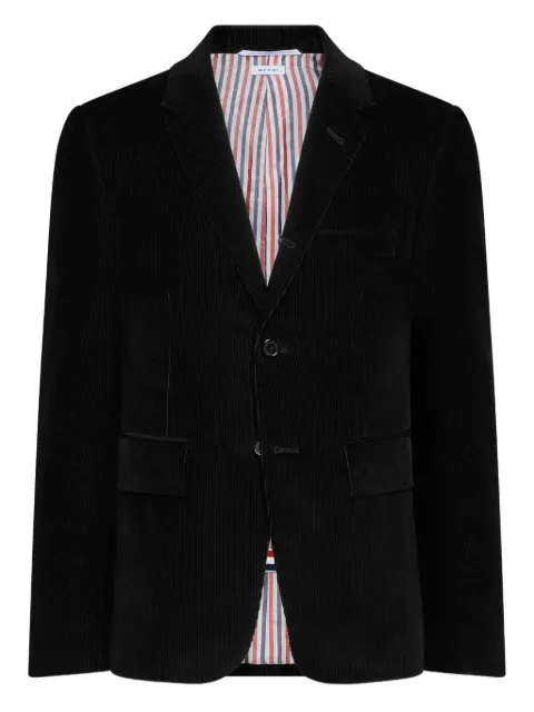 Thom Browne Narrow Wale corduroy sportcoat Black MJC001AF0920