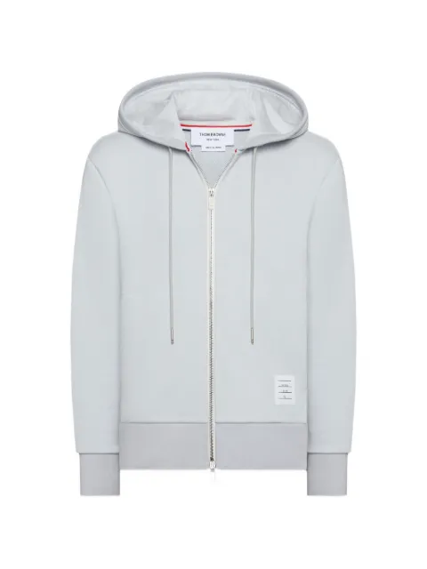 Thom Browne zip-up hoodie Grey MJT517A03037