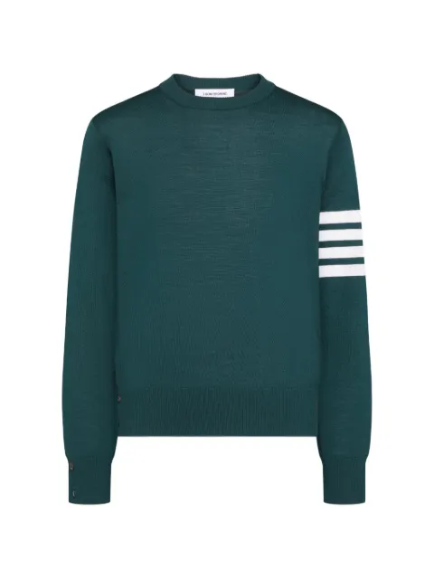 Thom Browne 4-Bar sweater Green MKA002AY1014