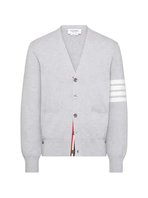 Thom Browne 4-Bar Milano stitch cardigan Grey MKC171A00219