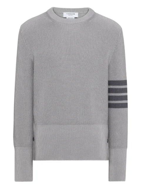 Thom Browne cardigan stitch 4-Bar pullover Grey MKA580AY3065