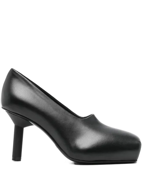 ALAINPAUL 70mm square-toe pumps Black S4WSHOE03