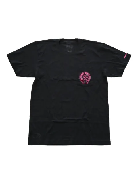Chrome Hearts horseshoe-print T-shirt Black CHRM0342