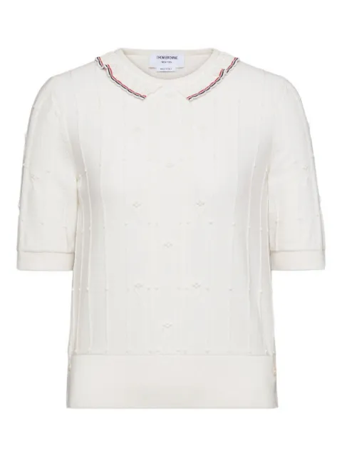 Thom Browne short-sleeves T-shirt White FKA513AY1051