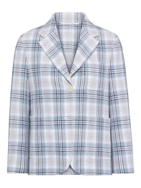 Thom Browne plaid blazer White FBC788UF1086