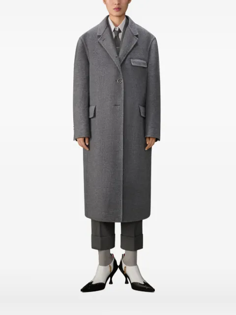Thom Browne long-sleeves coat Grey FOC906UF1163