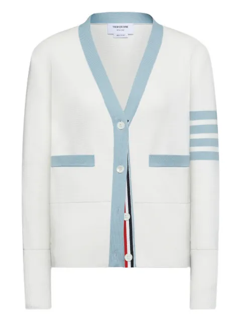Thom Browne stripe-detail cardigan White FKC207B00219