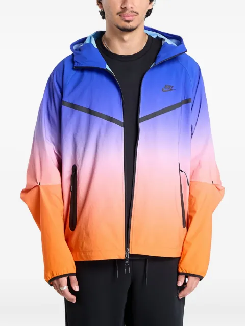 Nike zip-fastening hooded jacket Blue II4622480