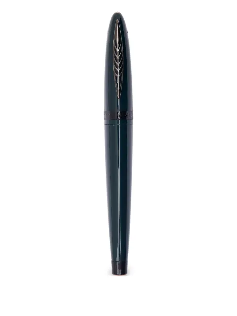 Pineider Tempi Moderni fountain pen (15.5cm x 1.73cm) Green PP6001
