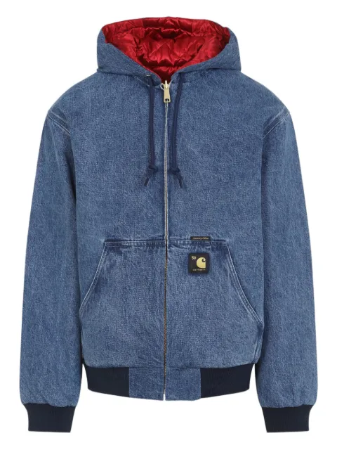 Carhartt WIP long-sleeve hoodie Blue I035966
