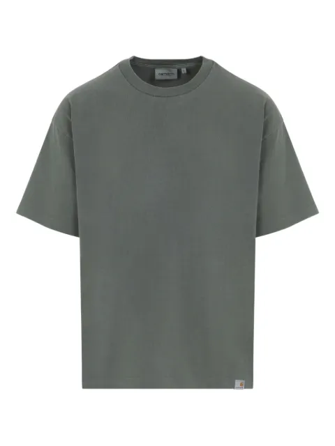 Carhartt WIP logo-print T-shirt Green I035448