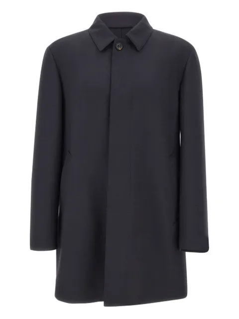Corneliani single-breasted coat Black 26352026125050017R